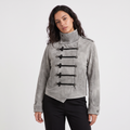 Women's Ash Grey Napoleon Jacket