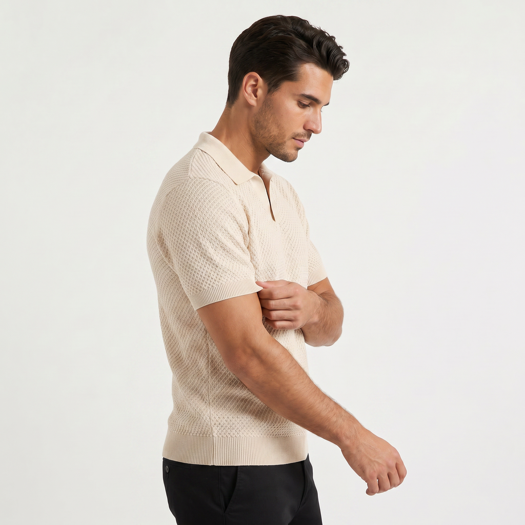Men's Regular Fit Short-Sleeve Polo Shirt