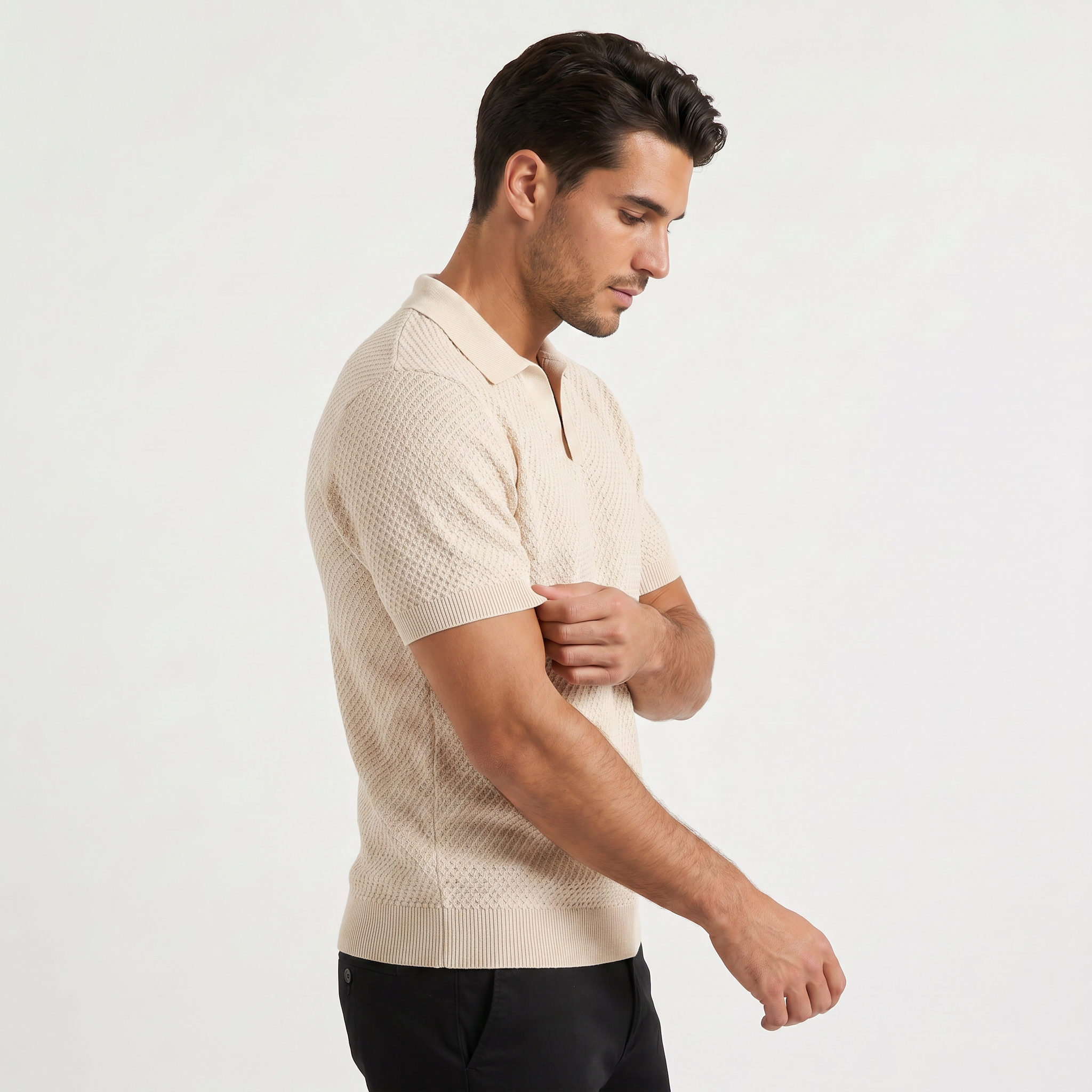Men's Regular Fit Short-Sleeve Polo Shirt