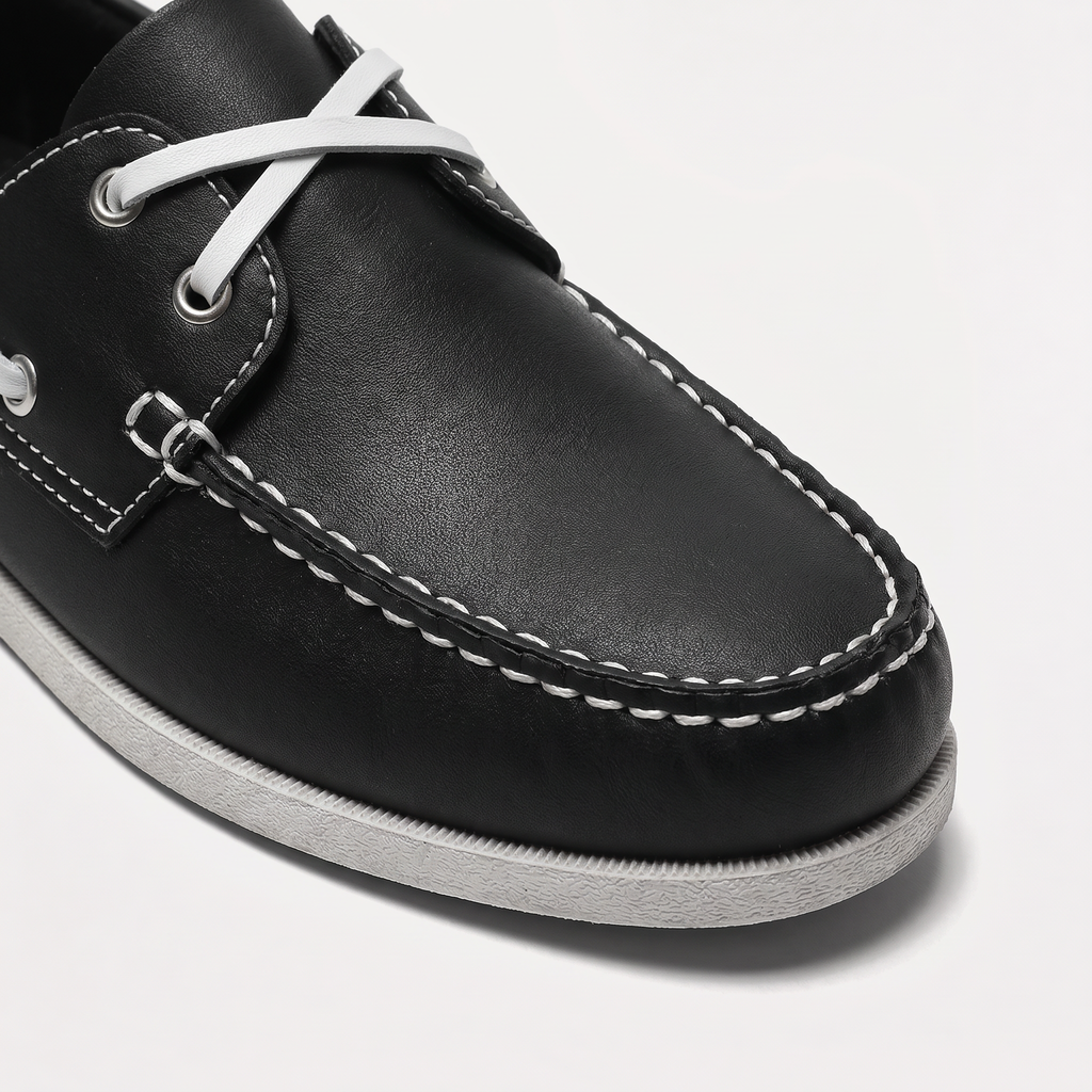Men's Leather Boat Loafers