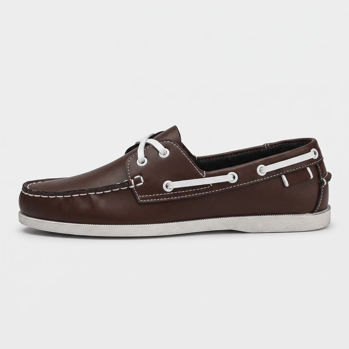 Men's Leather Boat Loafers