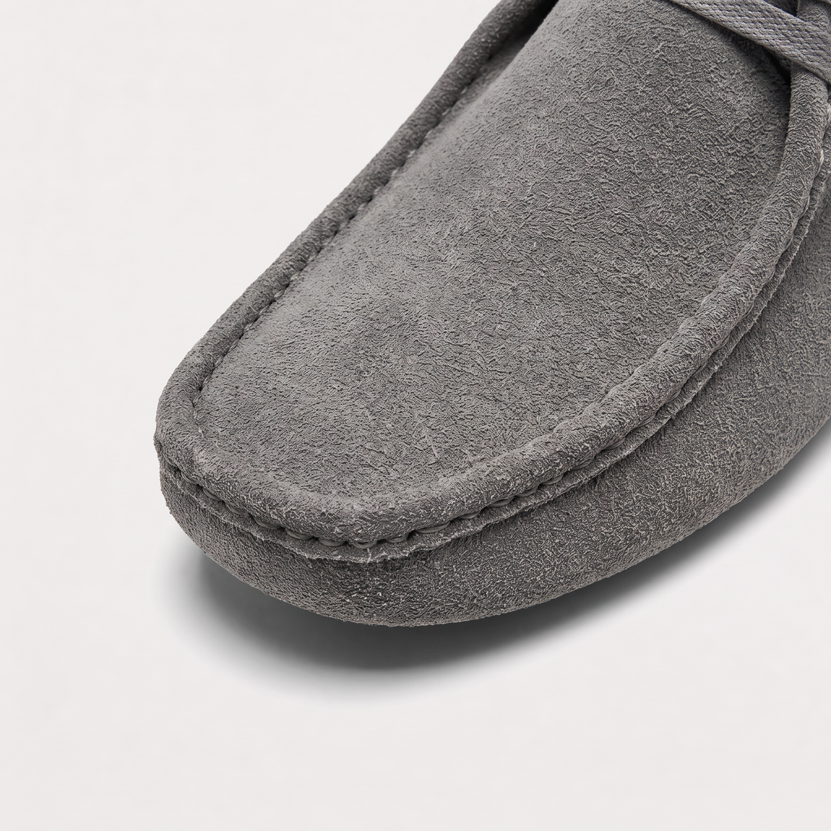 Men's Lace-Up Suede-Look Moccasin Shoes