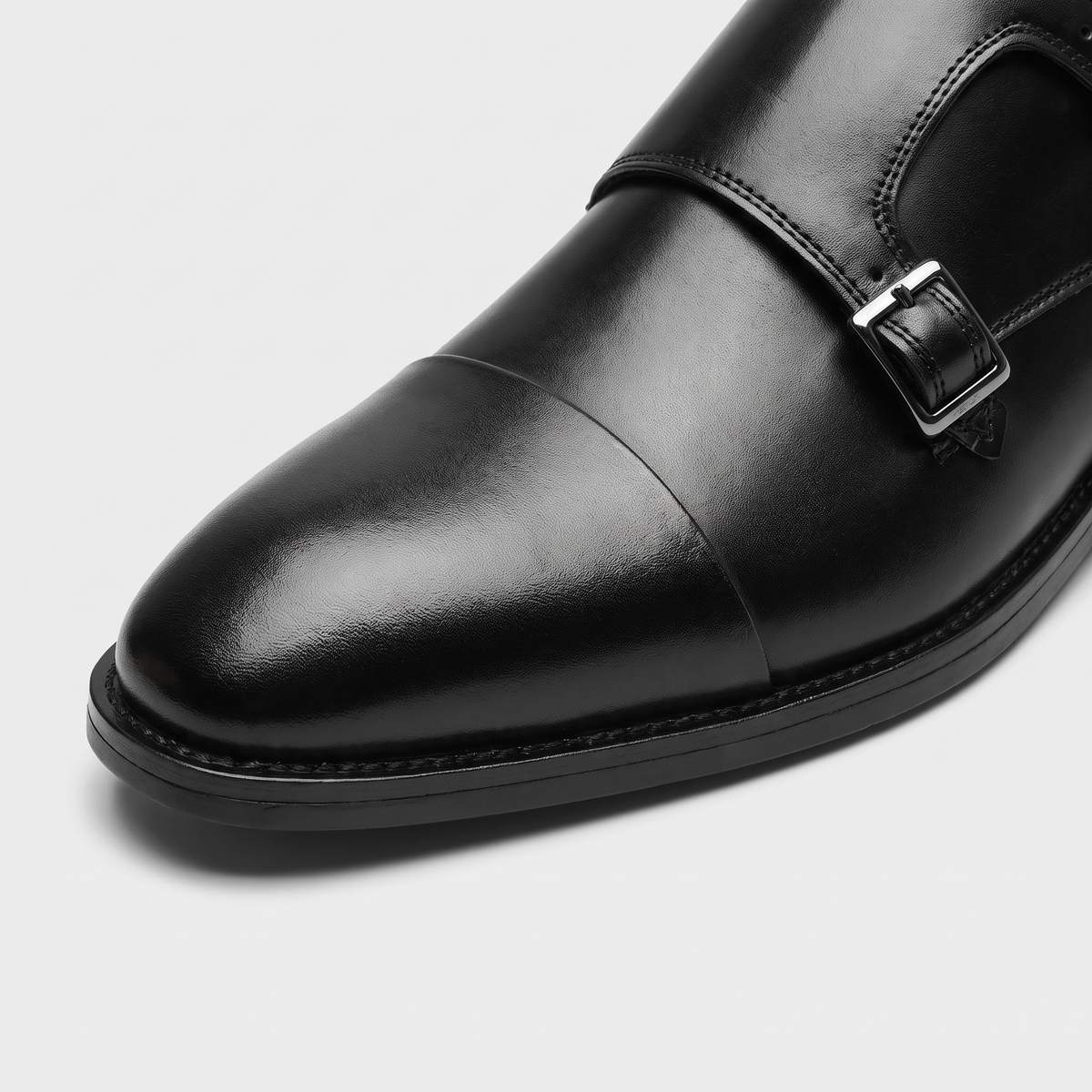 Men's Double Monk Strap Dress Shoes