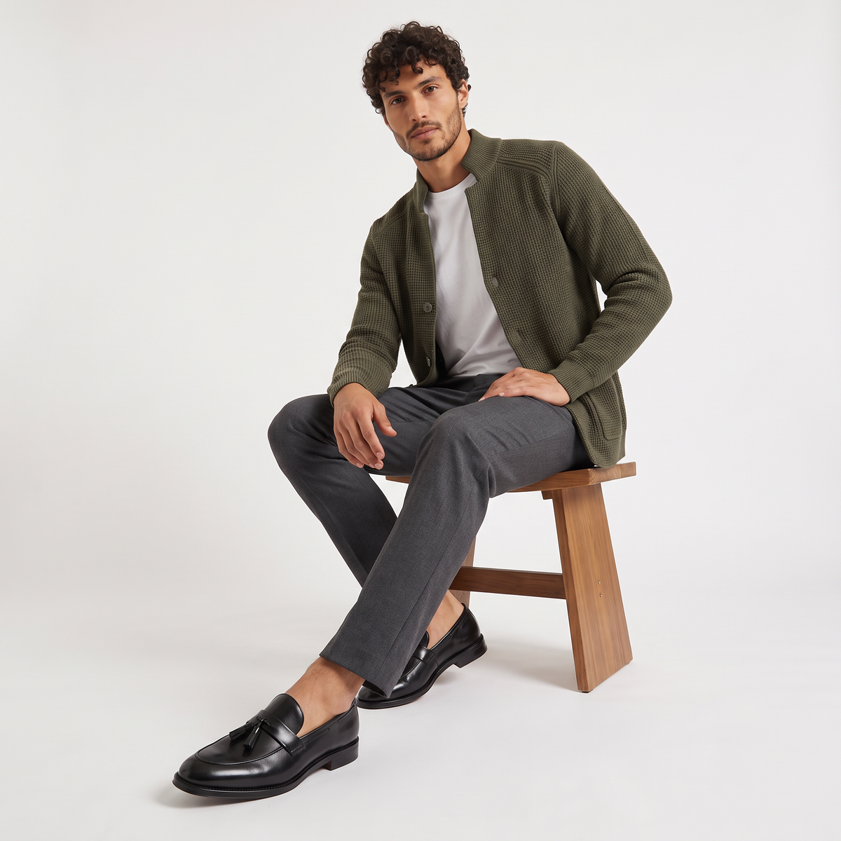 Men's Tassel Leather Loafers
