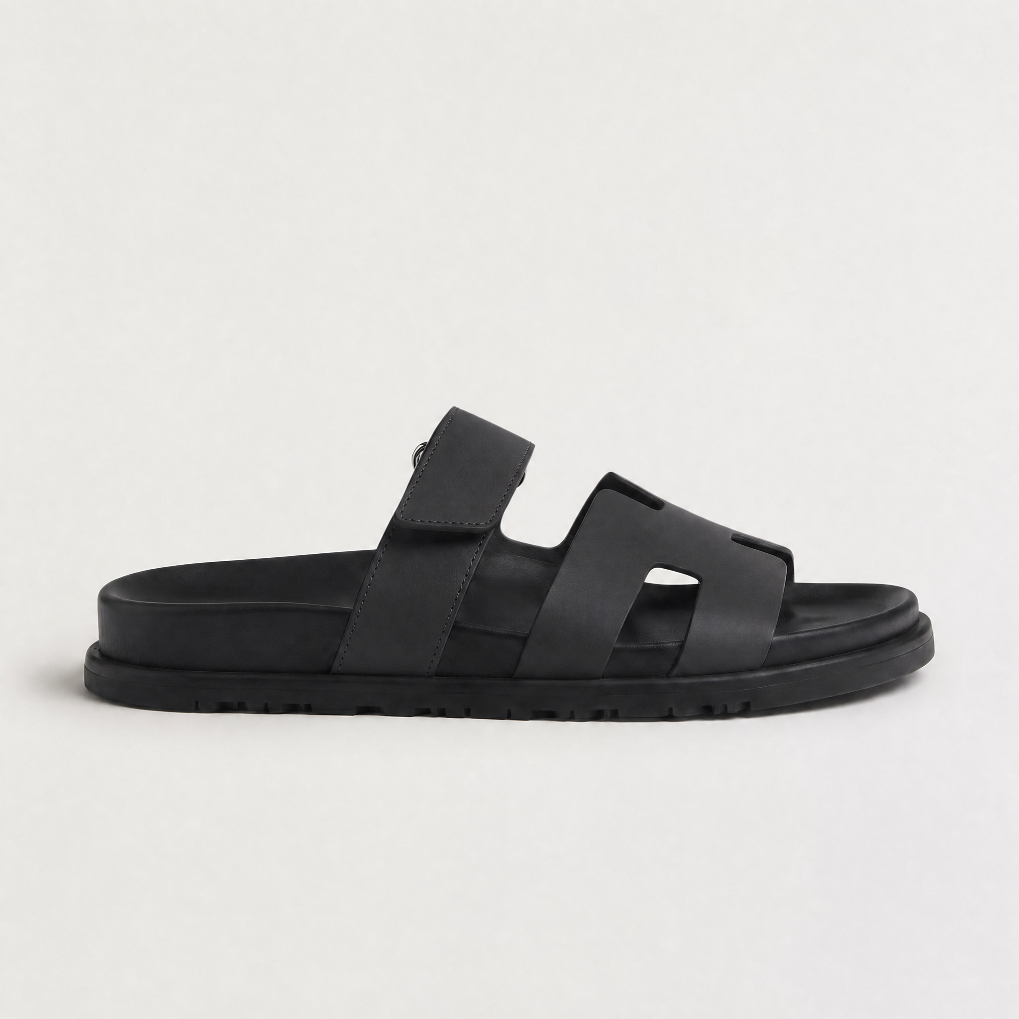 Women's Double Strap Flat Slide Sandals
