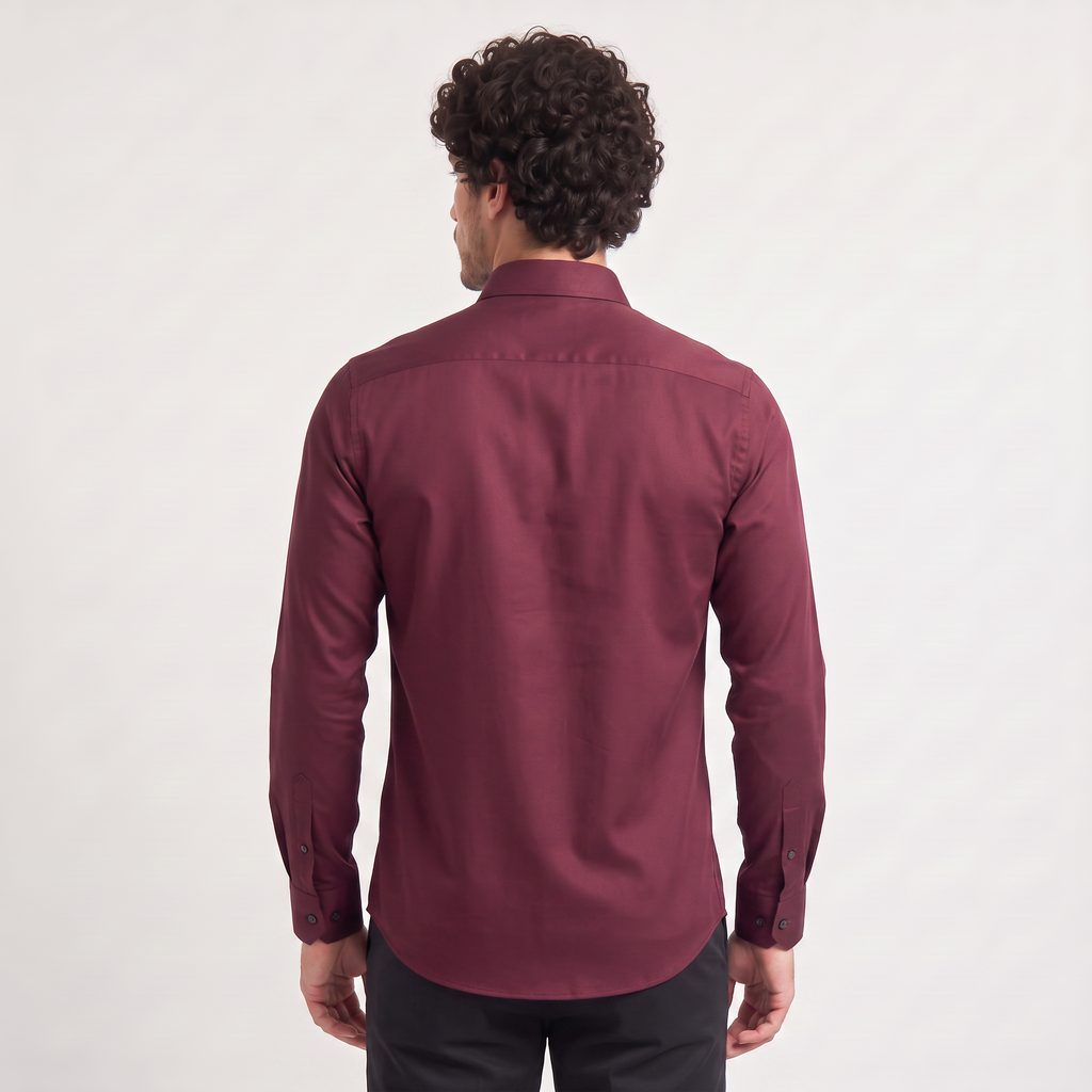 Men's Slim-Fit Dress Shirt