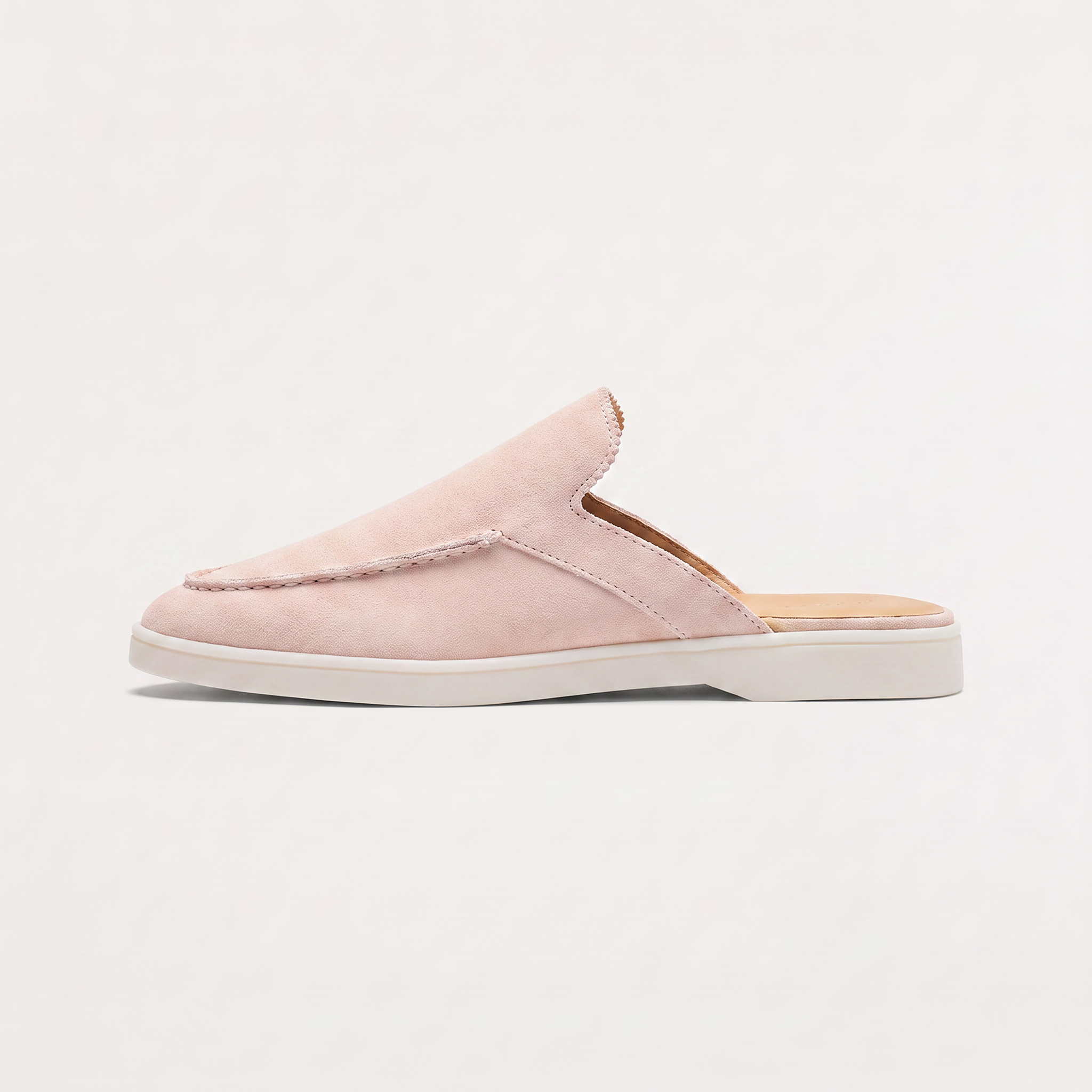 Women's Backless Suede Slip-On Loafers