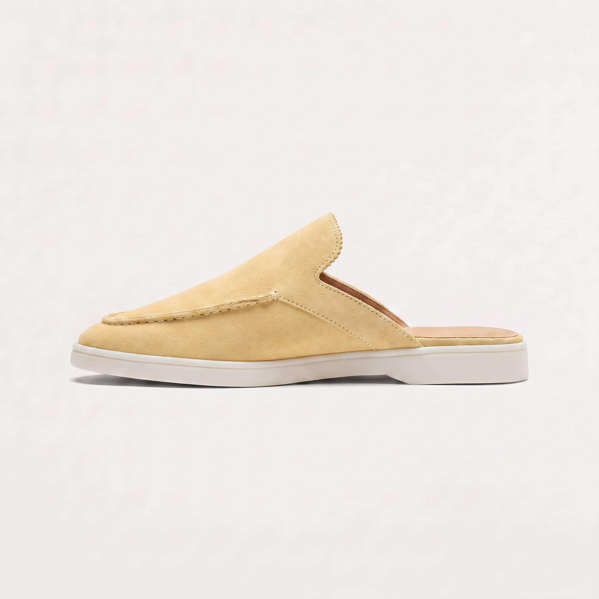 Women's Backless Suede Slip-On Loafers