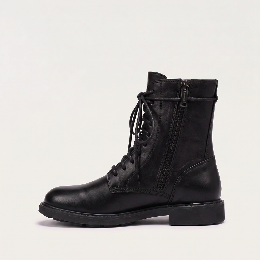 Women's Lace-Up Service Ankle Boots