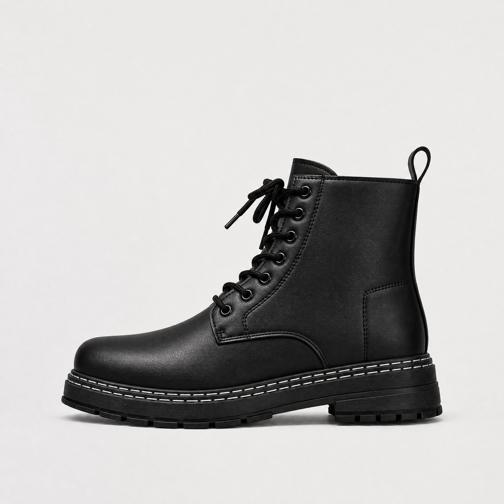 Men's High-Top Lace-Up Hiking Boots