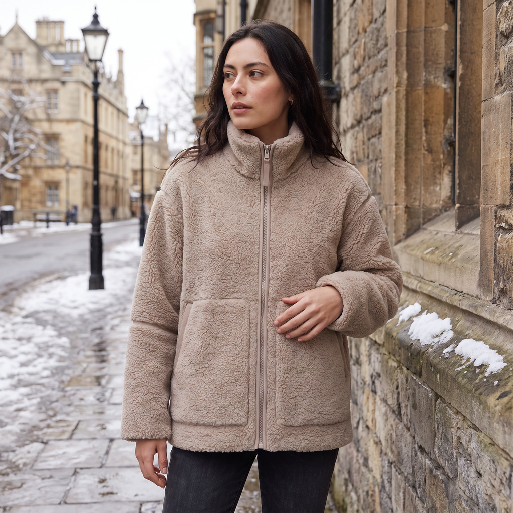 Women's Teddy Zip-Up Jacket