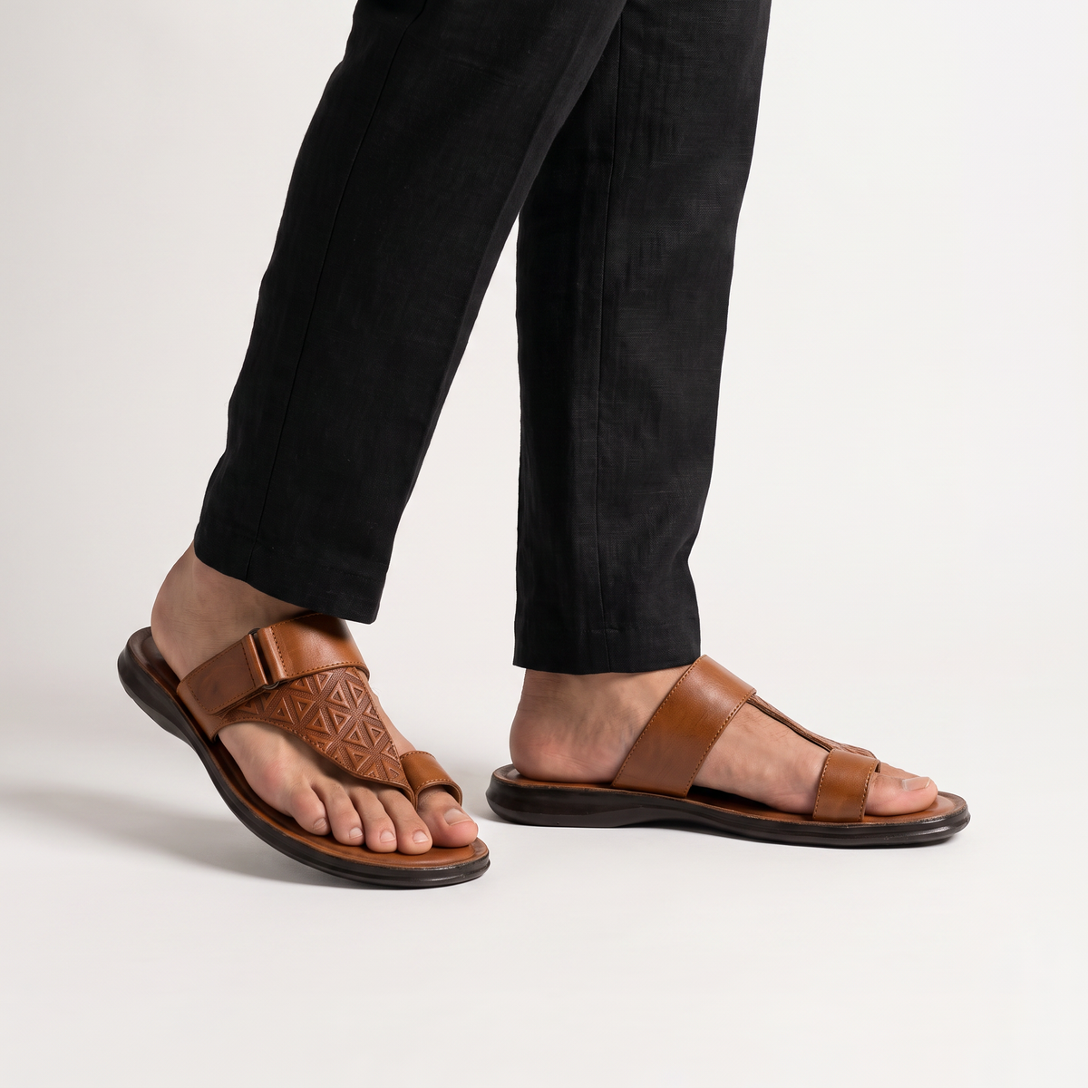 Men's Adjustable Toe-Loop Sandals