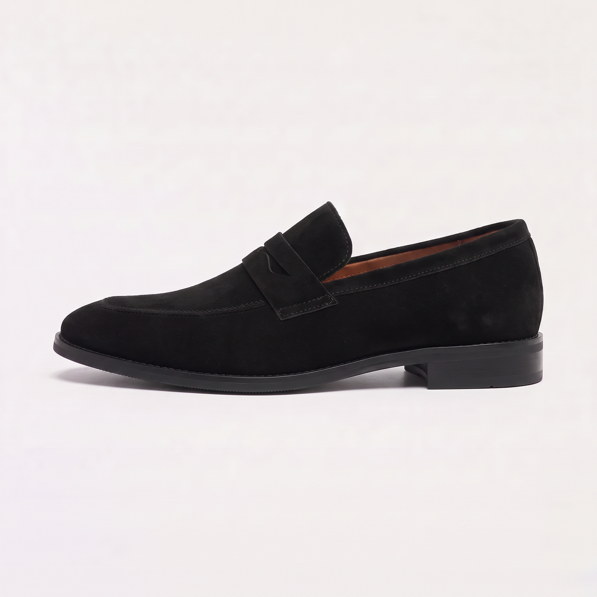 Men's Nubuck Penny Loafers