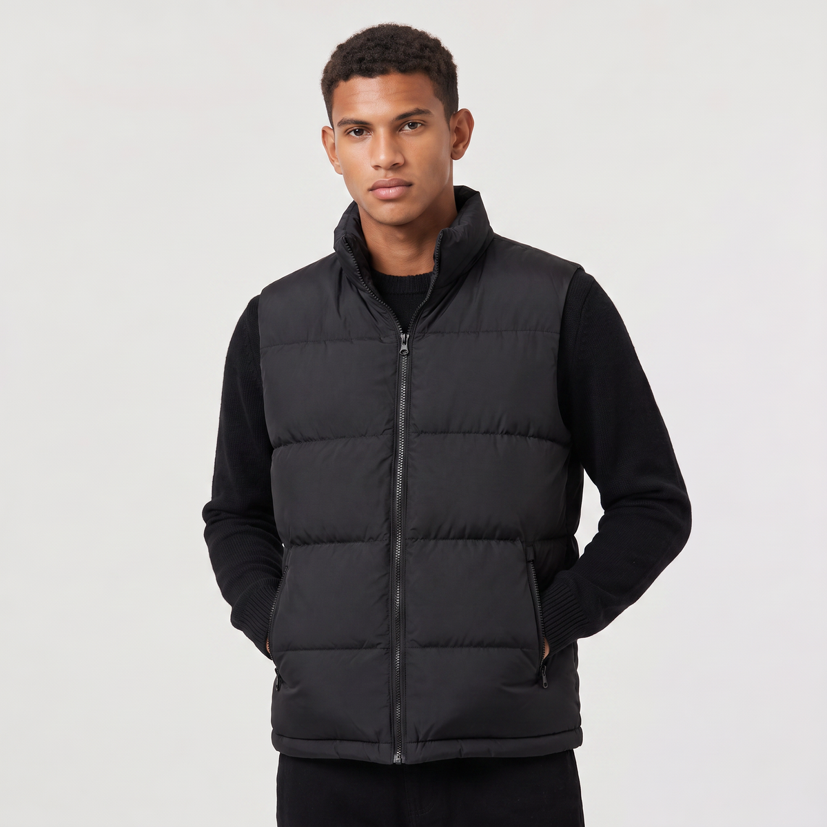 Men's Quilted Puffer Gilet