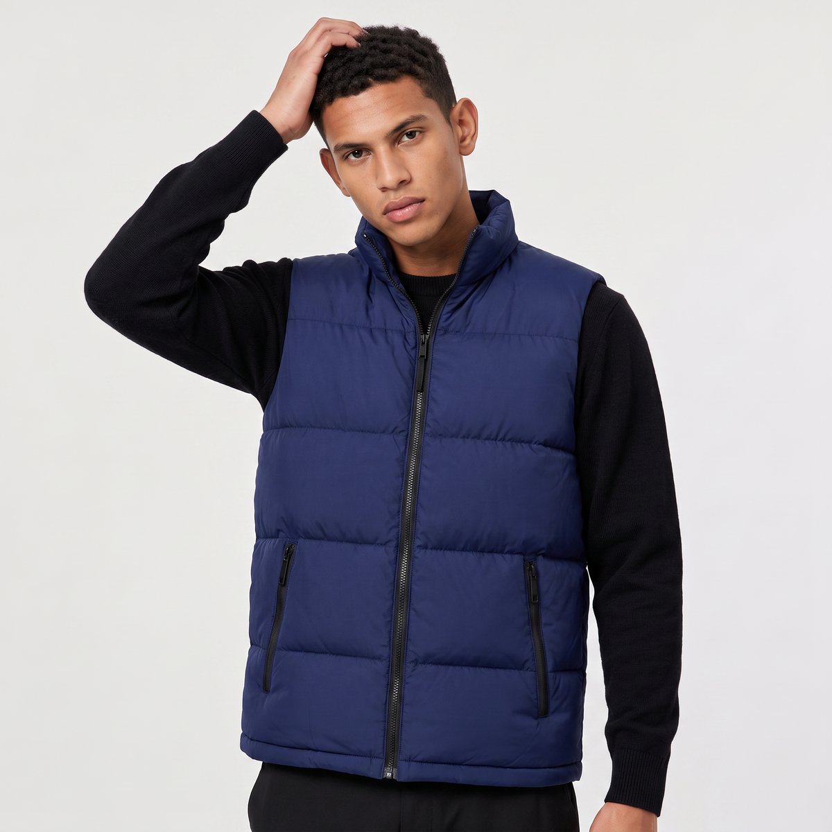 Men's Quilted Puffer Gilet