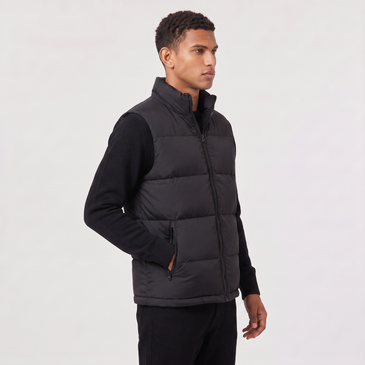 Men's Quilted Puffer Gilet