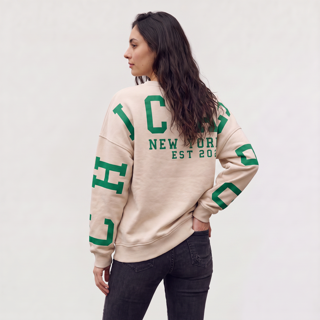 Women's Oversized Varsity Jumper