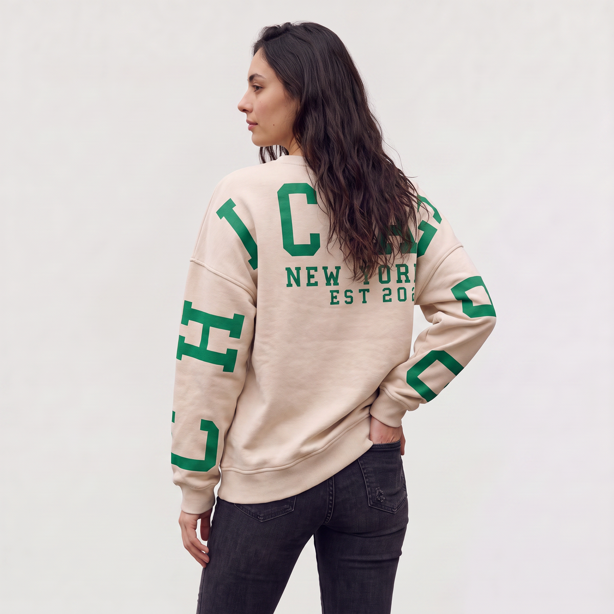 Women's Oversized Varsity Jumper