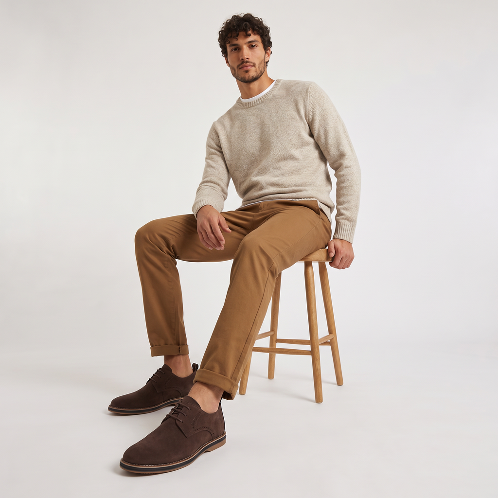Men's Derby Lace-Up Dress Shoes