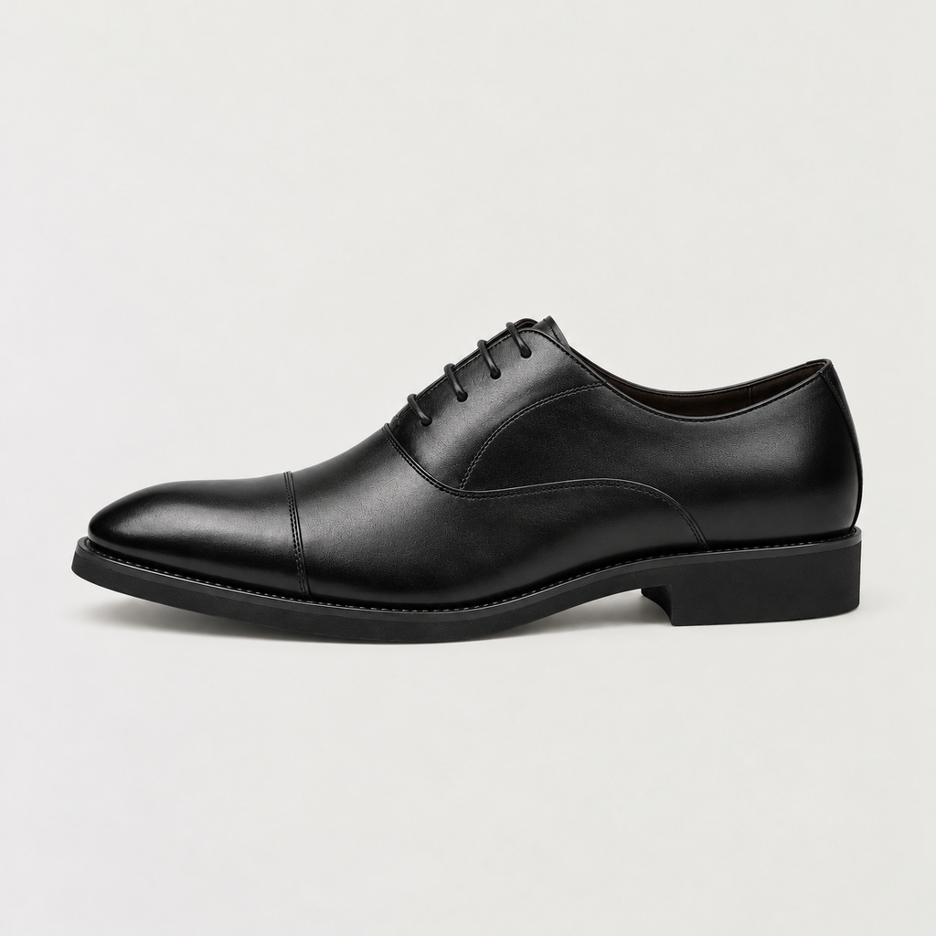 Men's Pointed-Toe Lace-Up Dress Shoes