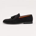 Men's Suede Tassel Loafers Low Top Casual Shoes