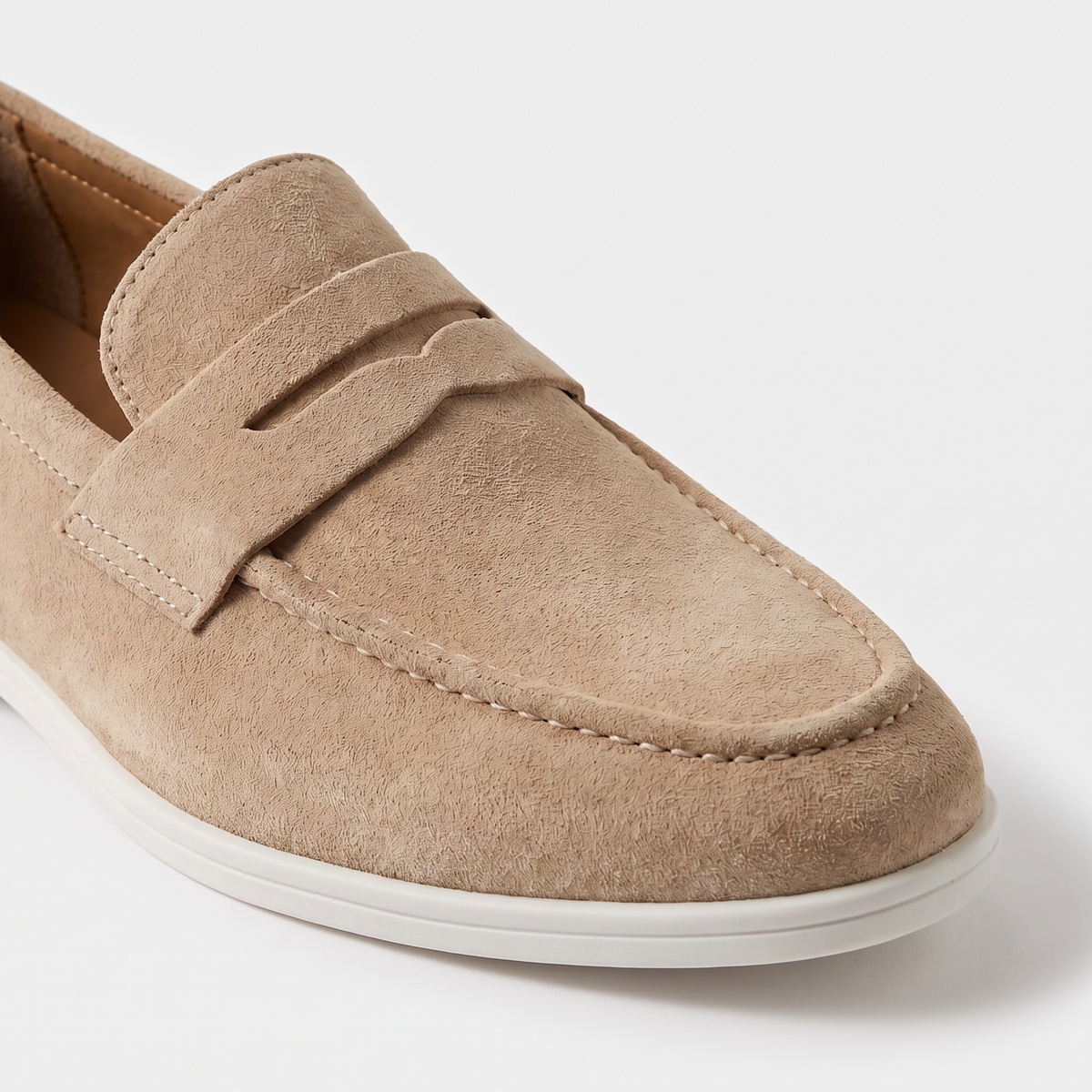 Men's Classic Leather Slip-On Loafers