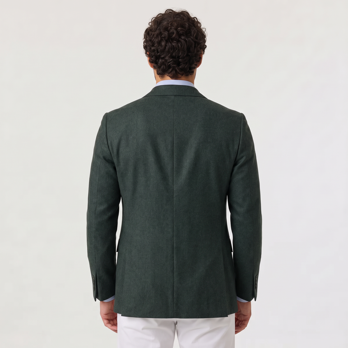 Men's Tailored Knit Blazer - Smart Casual Wear
