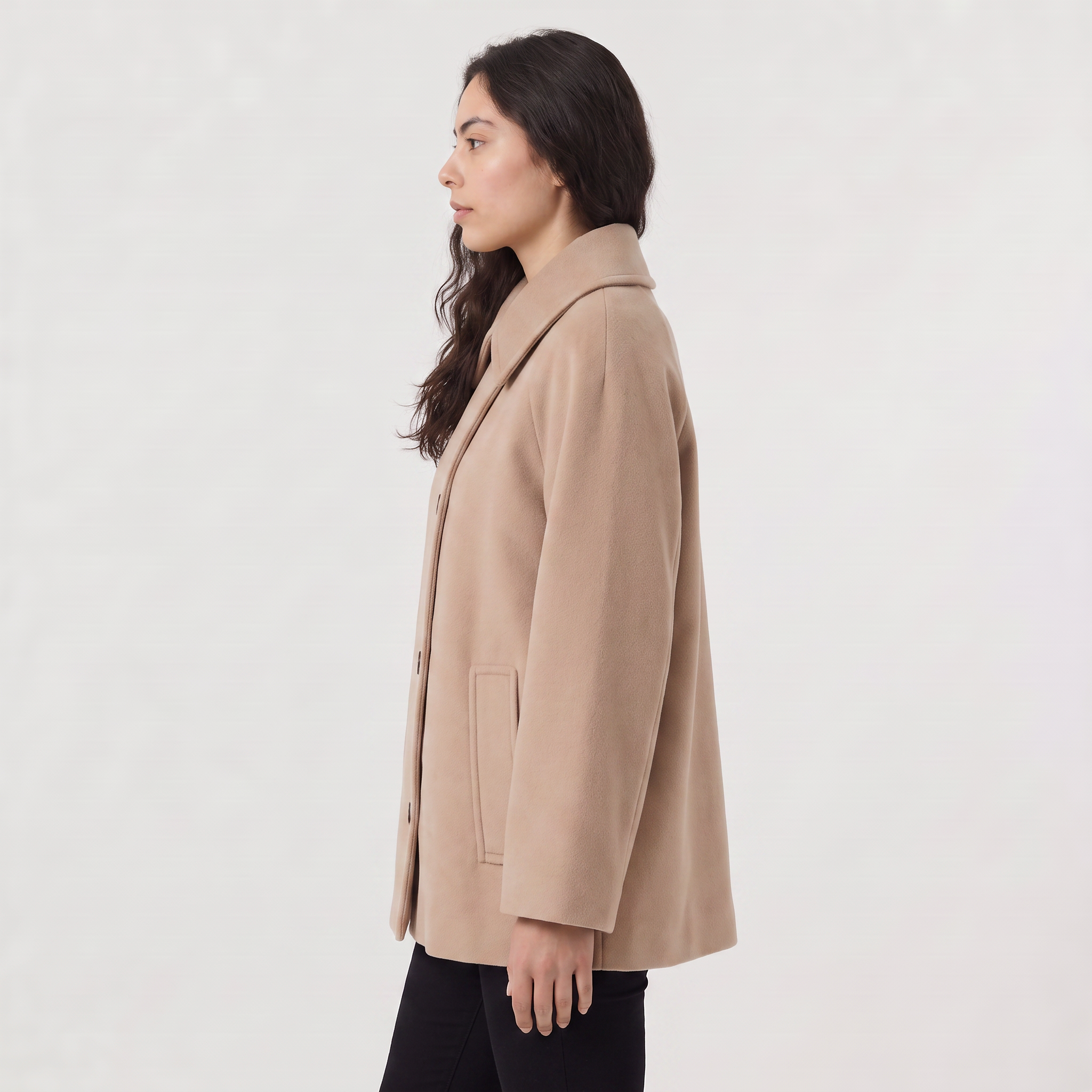 Women's Oversized Wool Blend Coat