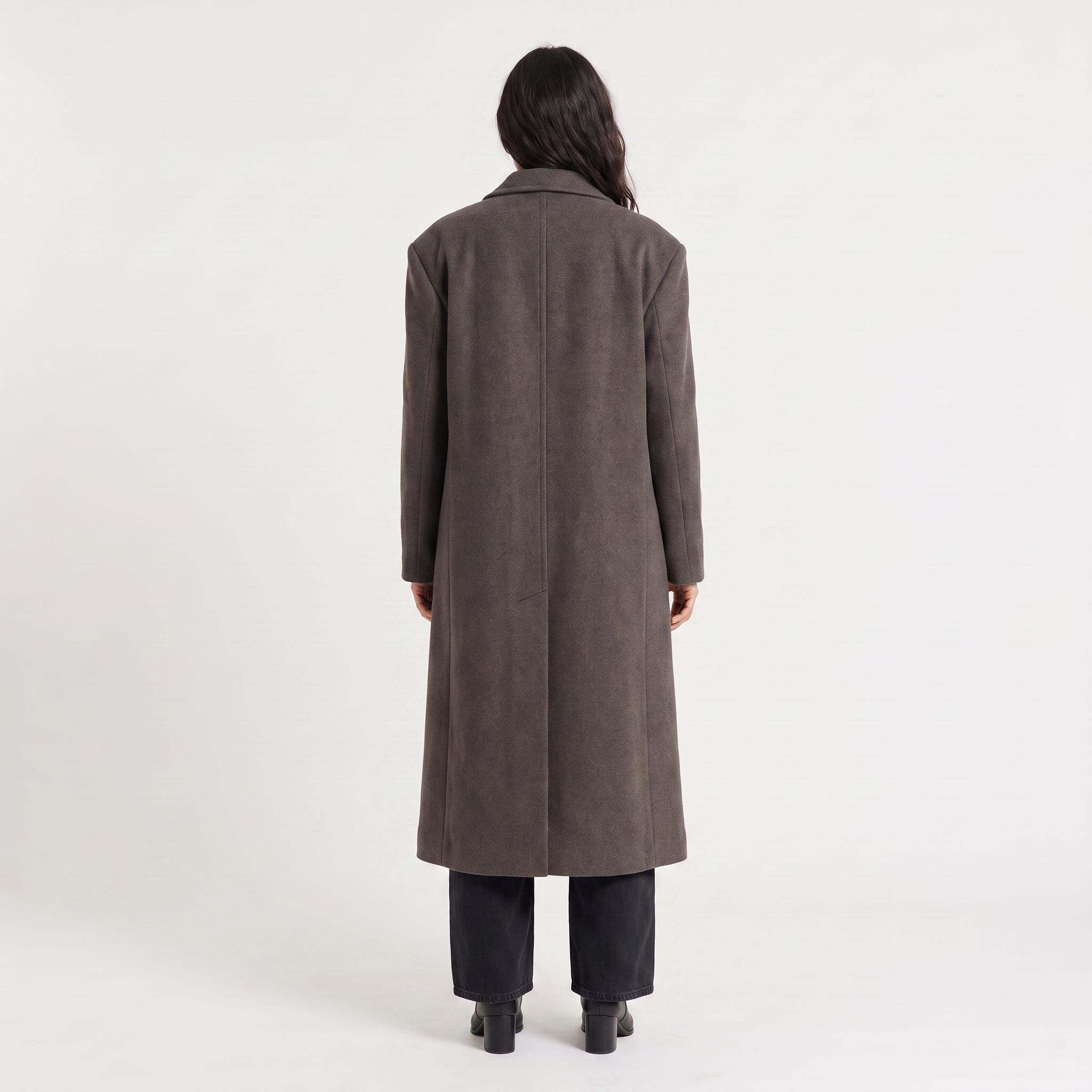 Women's Oversized Double-Breasted Coat