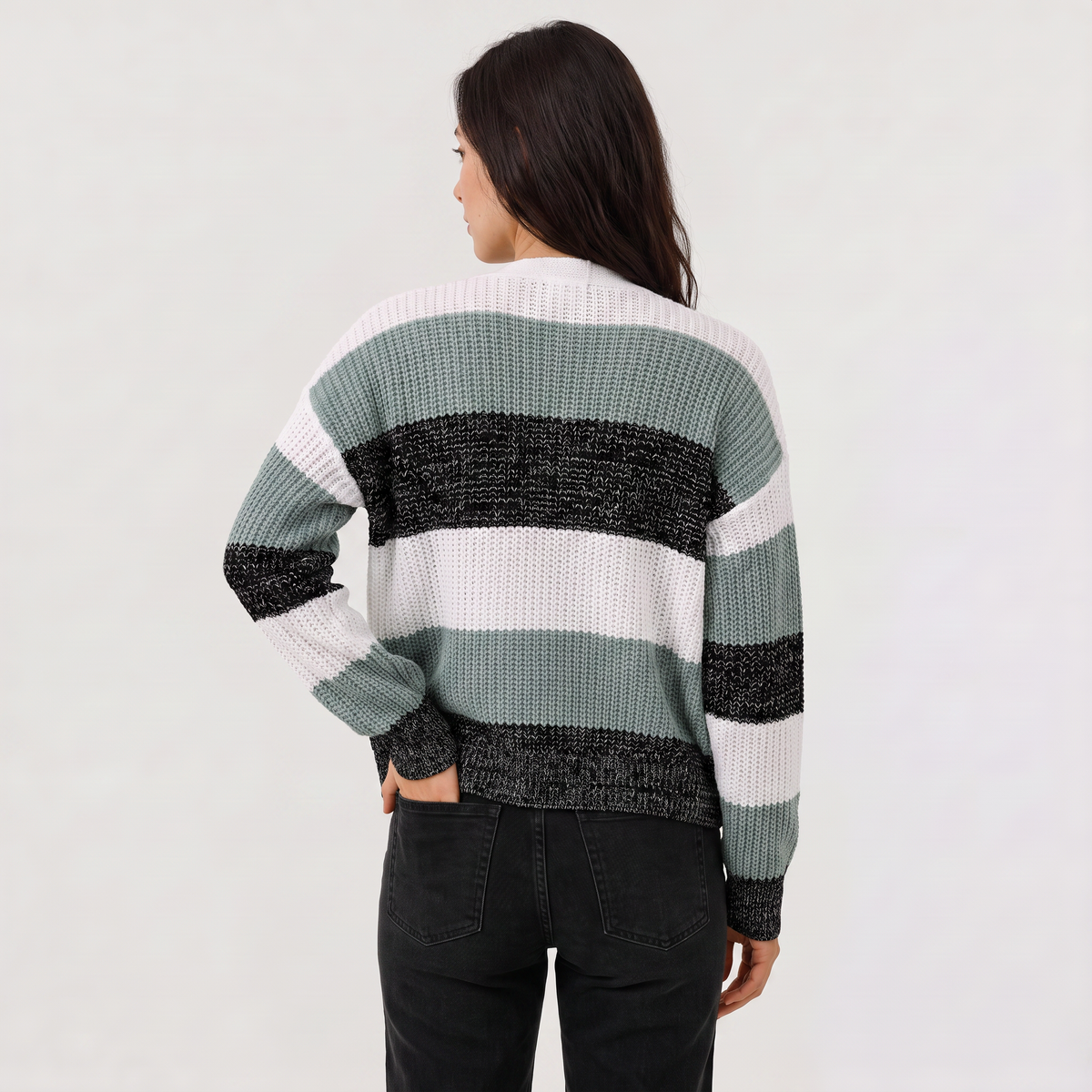 Women's Lightweight Open-Front Knit Cardigan