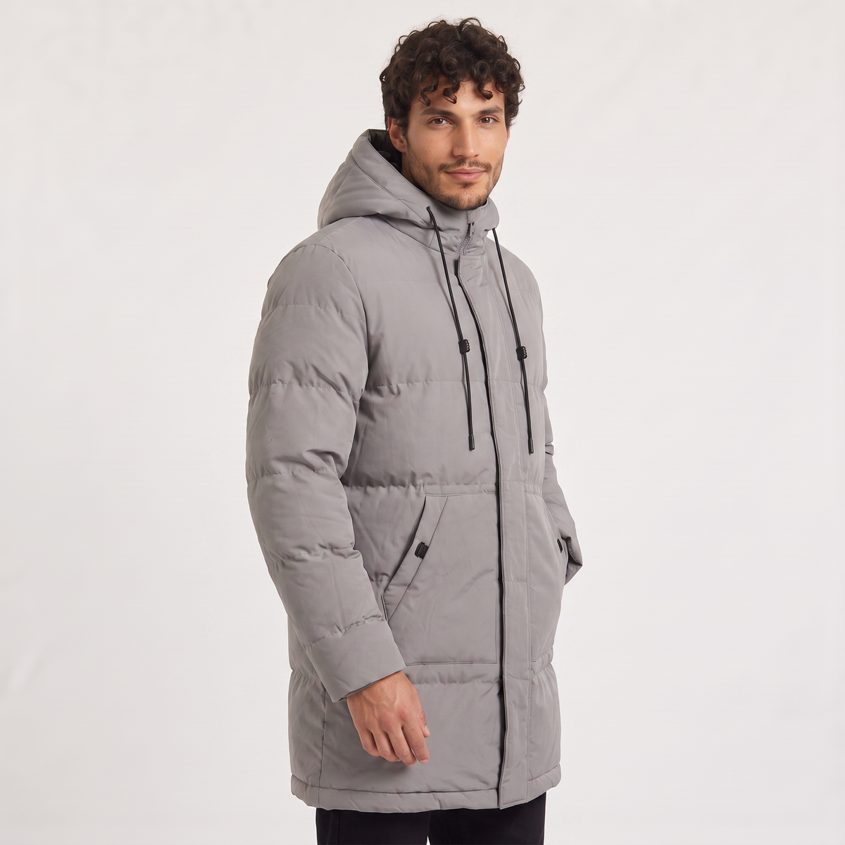 Men's Winter Hooded Padded Parka