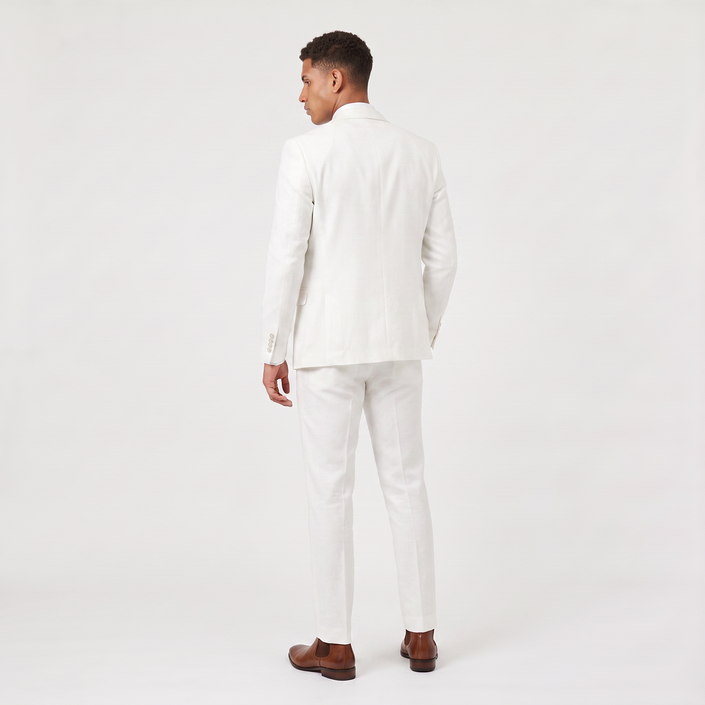 Men's Three-Piece Slim-Fit Suit