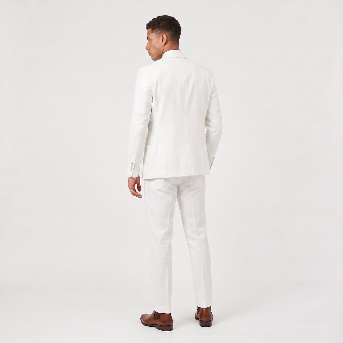 Men's Three-Piece Slim-Fit Suit