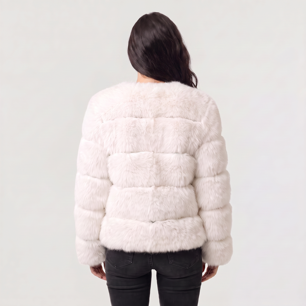 Women's Fluffy Faux Fur Jacket