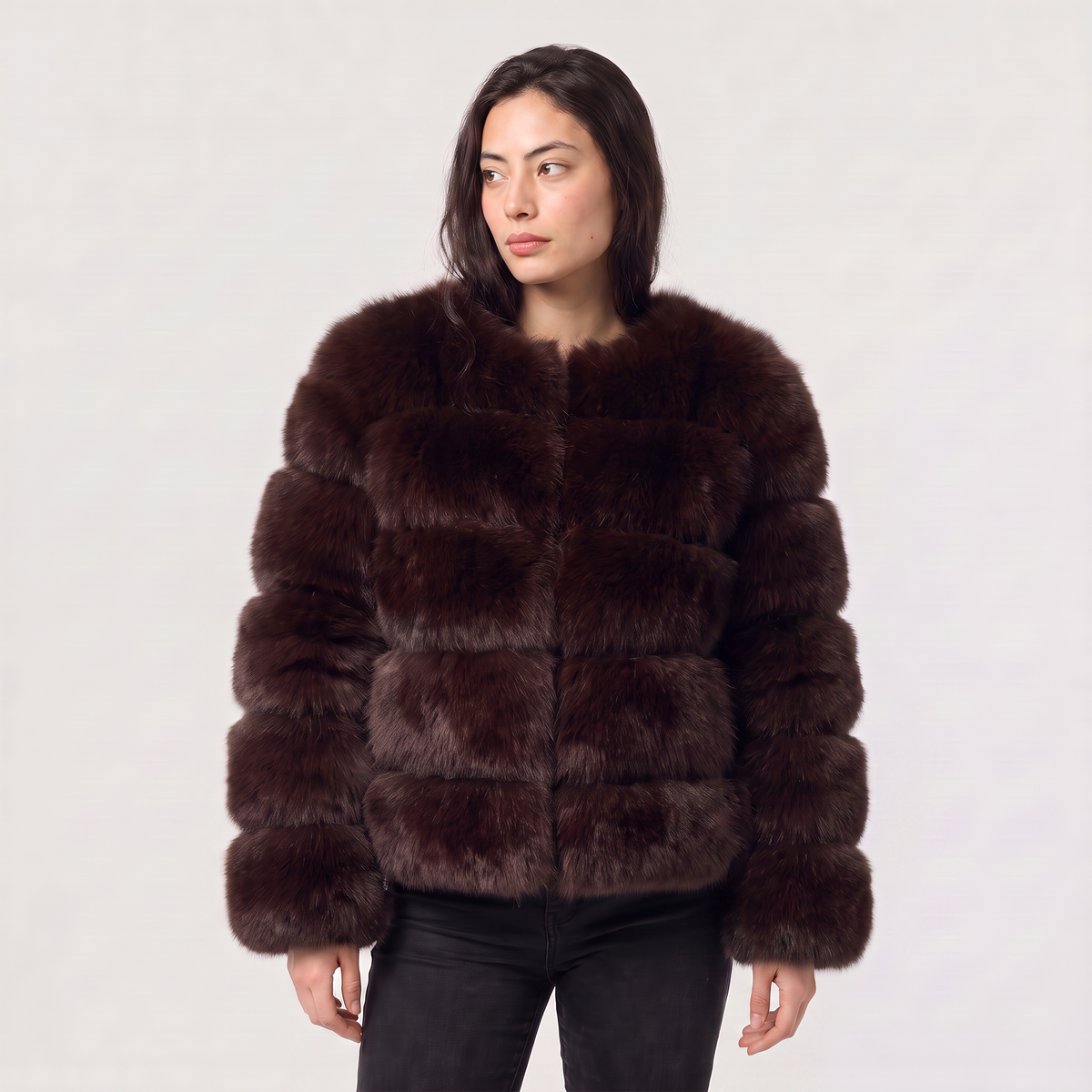 Women's Fluffy Faux Fur Jacket