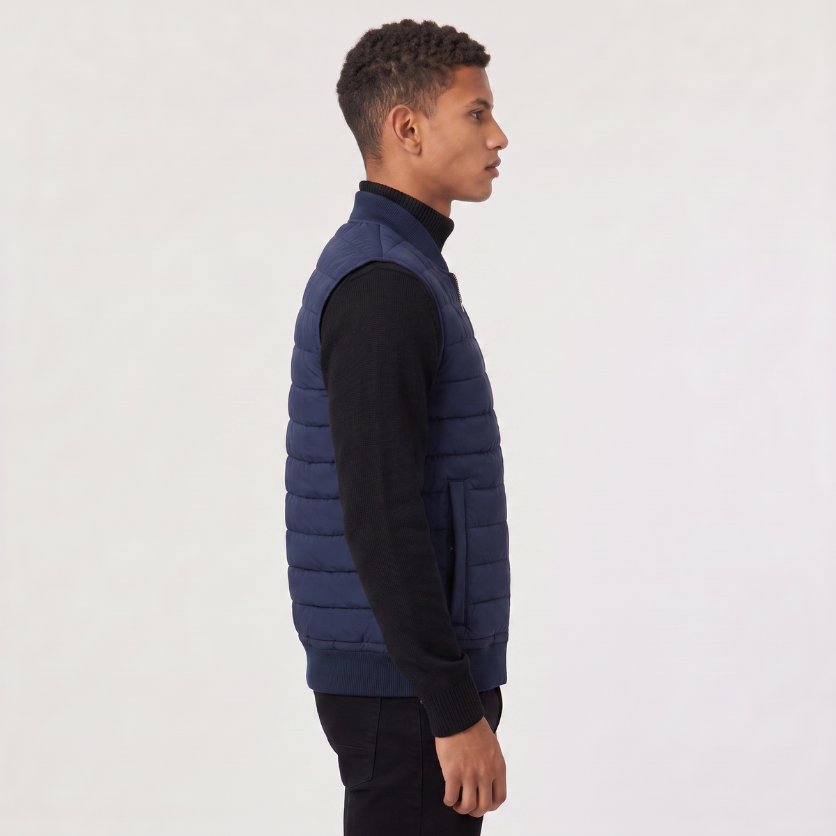 Men's Lightweight Quilted Bodywarmer – Full Zip Vest
