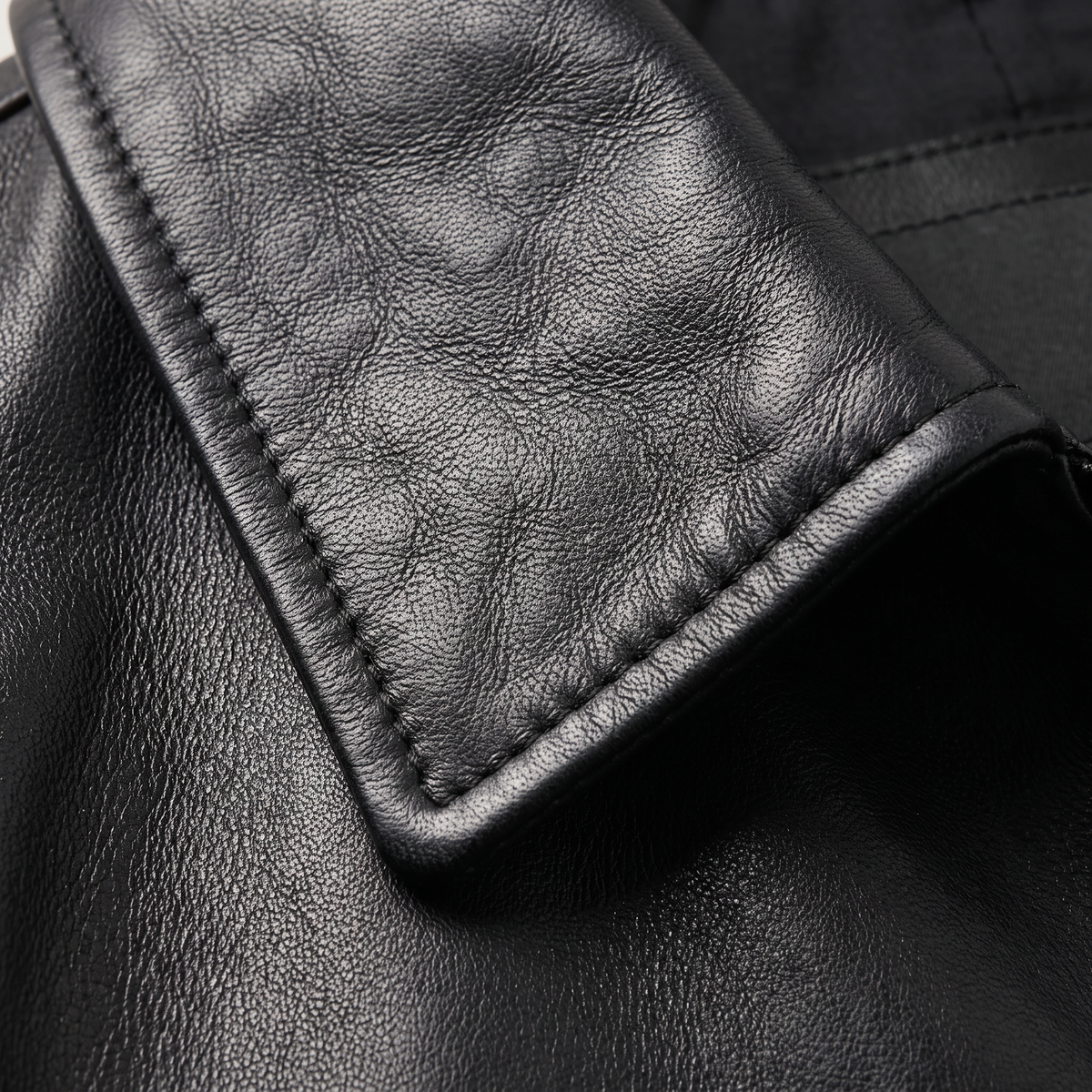 Men's Classic Leather-Look Zip Jacket – Regular Fit
