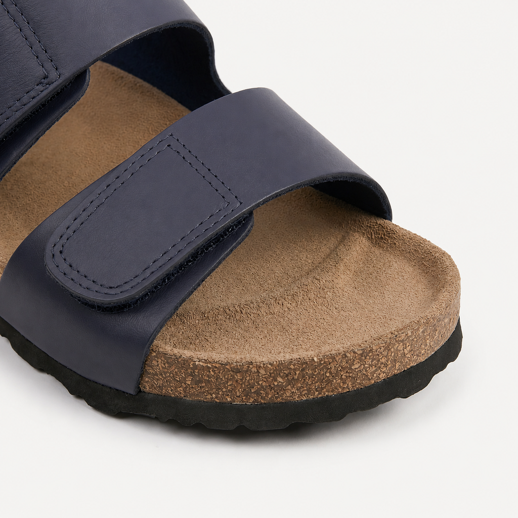 Men's Double Strap Slide Sandals